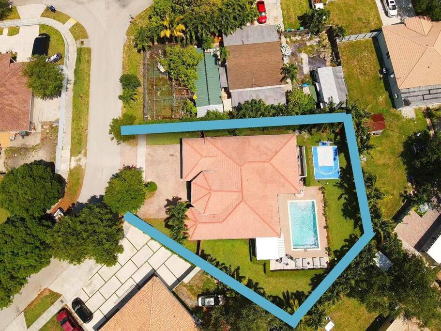 Miami 5Br Villa W Heated Pool, Games & Bbq L01 Cutler Bay Exterior foto