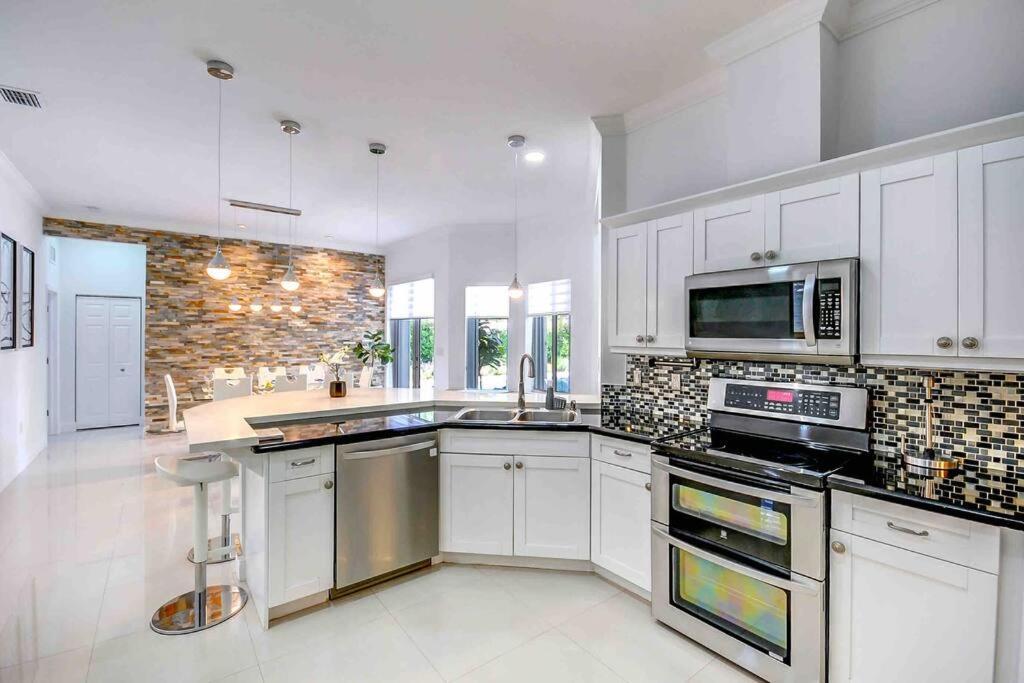 Miami 5Br Villa W Heated Pool, Games & Bbq L01 Cutler Bay Exterior foto