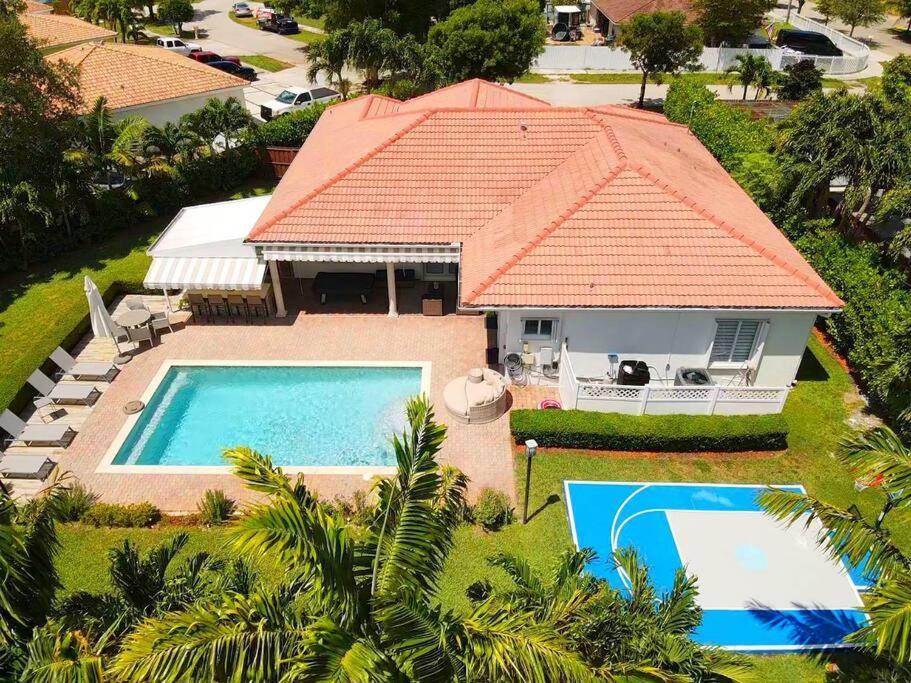 Miami 5Br Villa W Heated Pool, Games & Bbq L01 Cutler Bay Exterior foto